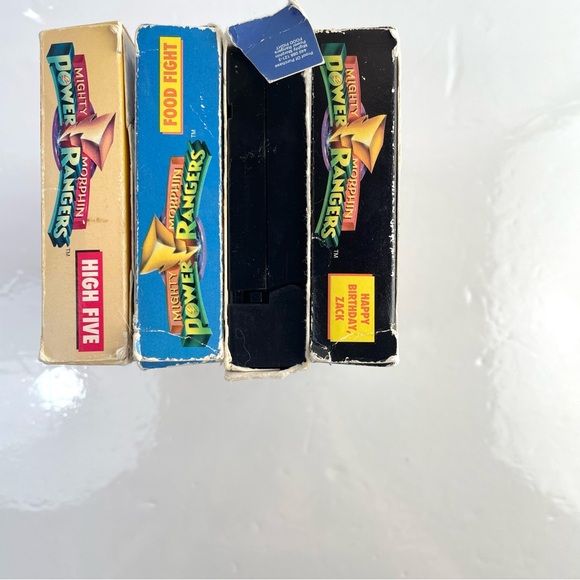 Mighty Morphin Power Rangers VHS Collector's Set 2, 3, 4 – Saban –‎ Rare Vintage - Picture 9 of 10